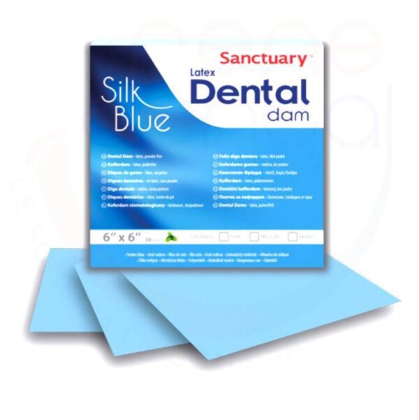 Goma Dique Sanctuary Silk Blue 6"x6" x36 Hojas