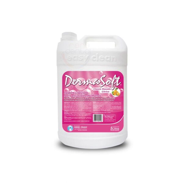 Jabon Dermasoft Rosa Bidon x5lt