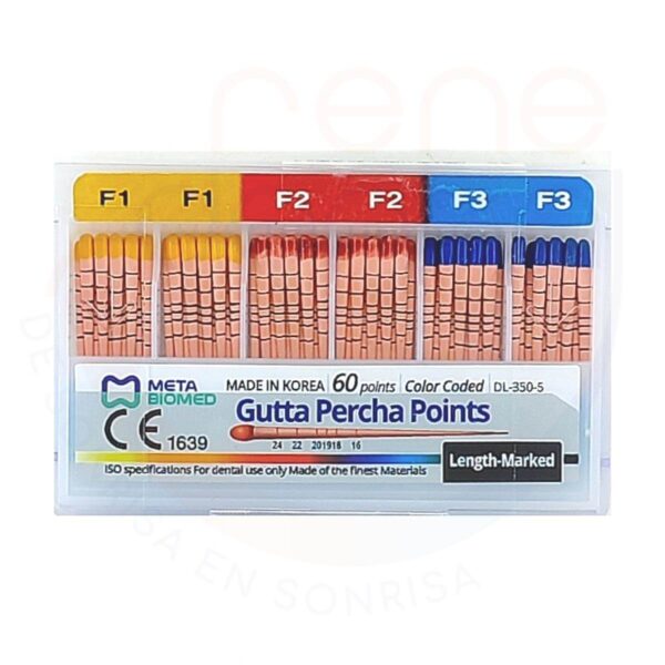 Conos de Guta Meta Taper F1-F2-F3