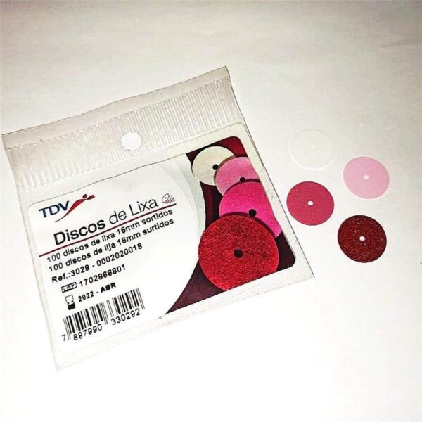 Discos Lija TDV Surtidos x50