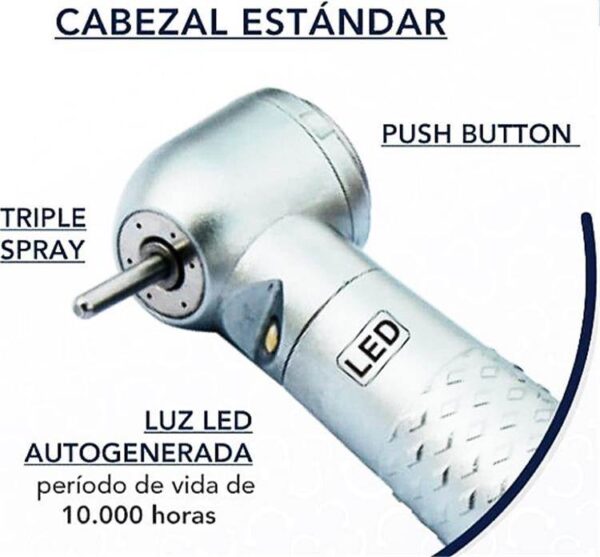 Turbina Led Coxo CX207-F Triple Spray Boton