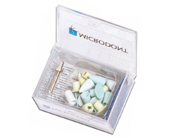 Pulidores Poligloss Microdont x18 +Mandril