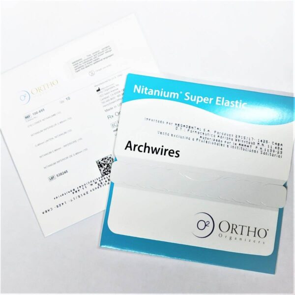 Arcos Niti Ortho Organizers Redondos x10