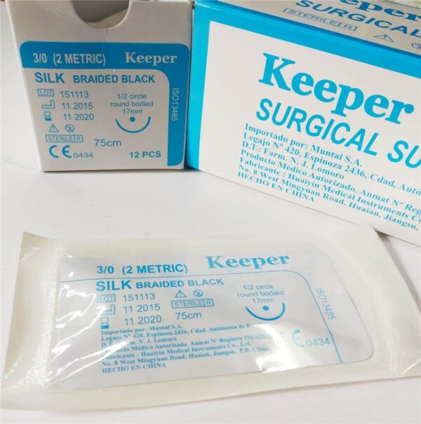 Agujas Sutura Keeper x12