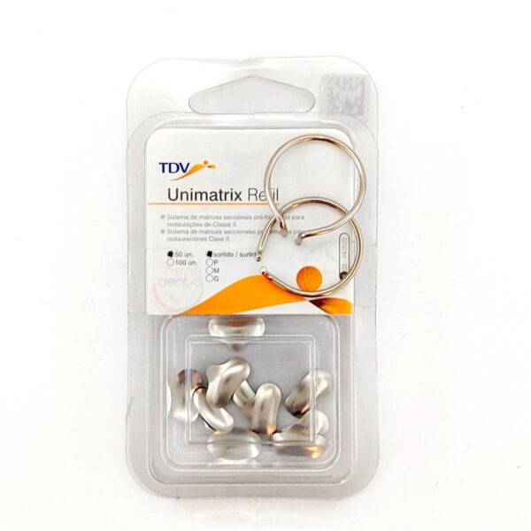 Matrices Unimatrix TDV Kit x 50 + 2 Anillos - Imagen 2