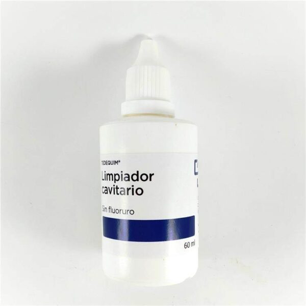 Limpiador Cavitario Sin Fluor Tedequim x 60ml