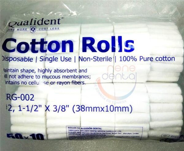 Algodon Qualident Rollos x500