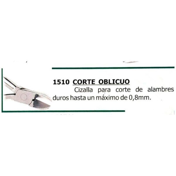 Alicate 1510 Corte Oblicuo Smolko