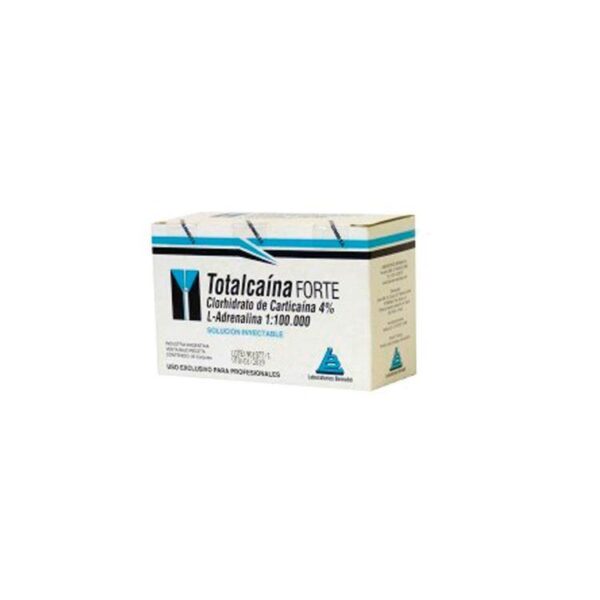 Anestesia Totalcaina Forte x 50