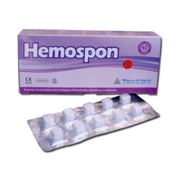 Hemostatico Hemospon Caja x40
