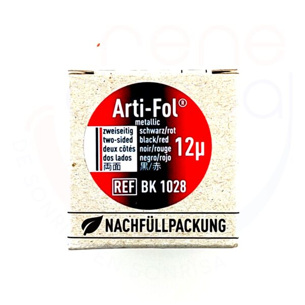 Papel Articular Arti-Fol Bausch 12µ Rollo Dos Colores x 20mt